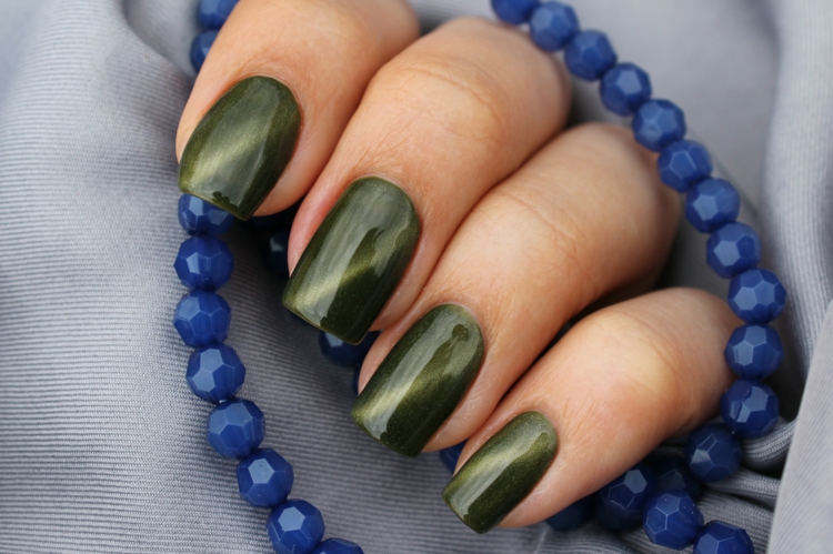 tiger eye nails design ideen kurze nägel grasgrün