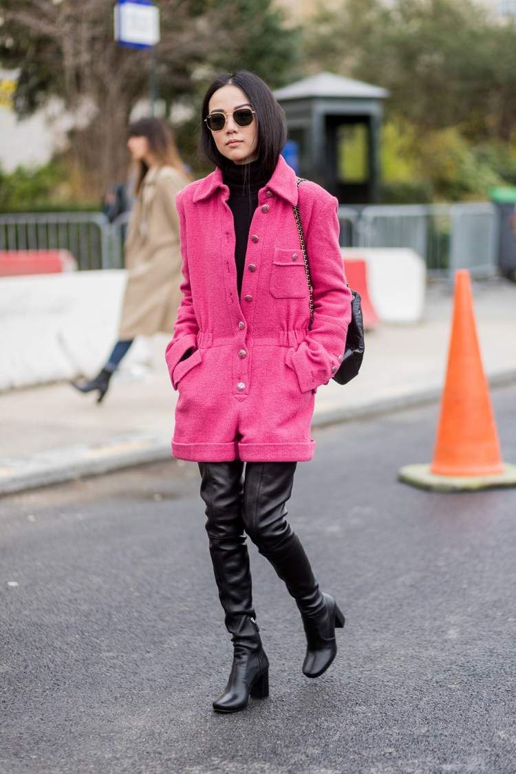 wintertyp farben mode style leuchtende knalle farbe magenta