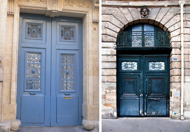Antike Türen zweiflügelig wunderschön