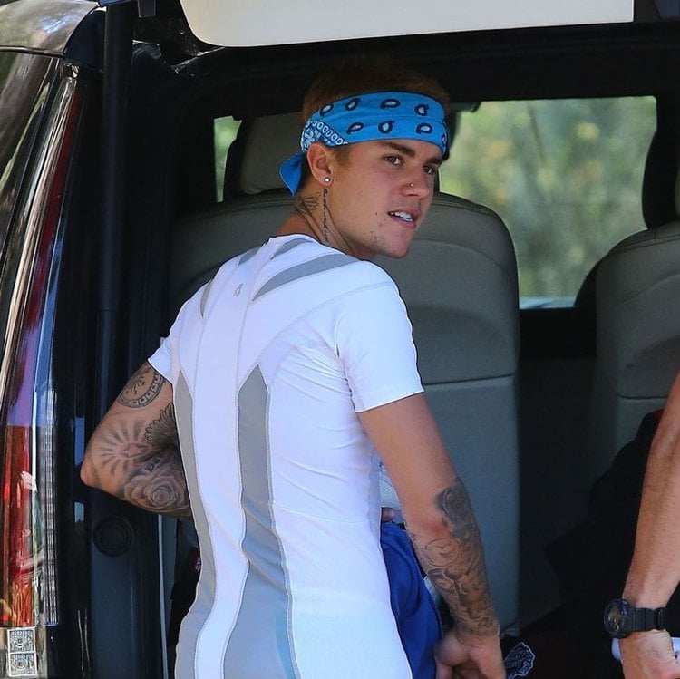 Bandana binden kurze Haare Stirnband Justin Bieber