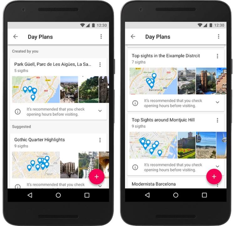Google Trips Tips Reiseplanung App