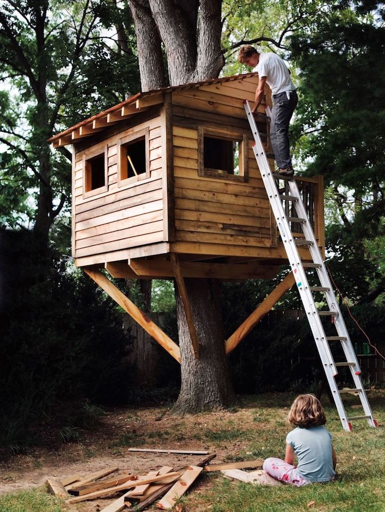 baumhaus für kinder bauen Konstruktion