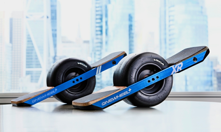 elektro skateboard model onewheel plus xr große fußpads