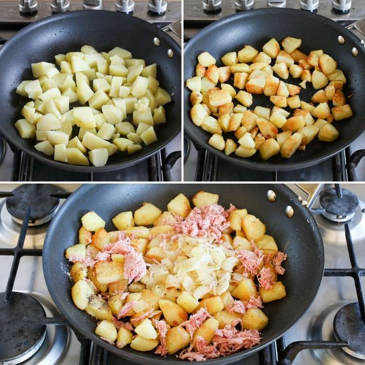gekochte kartoffeln verwerten resteküche rezept