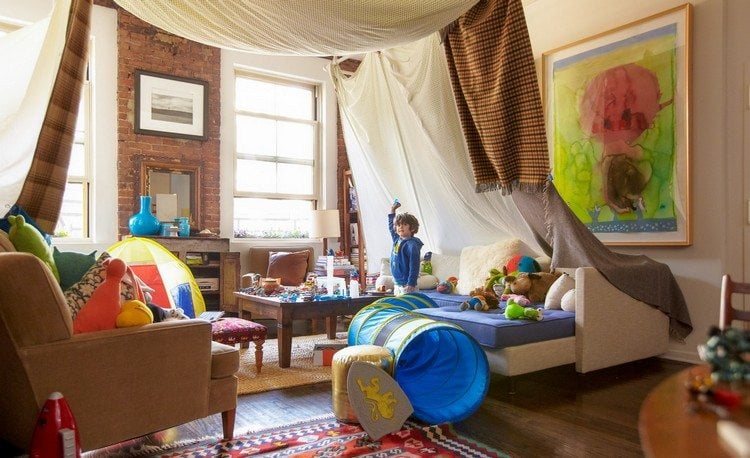 Höhle bauen für Kinder und Erwachsene – DIY Projekte mit Decken und Bettlaken
