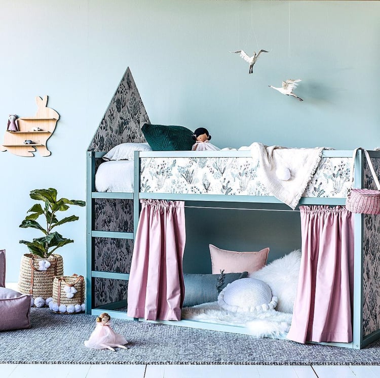 Ikea Kura Bett 35 Ideen Zum Hochbett Umbauen Verschonern Fur Kinder