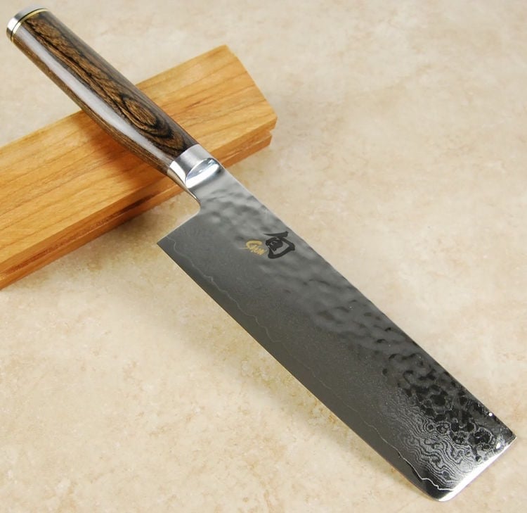 japanisches Messer Nakiri Gemüse