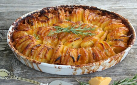 kartoffelgratin rezept sahne käse überbacken knusprig rosmarin