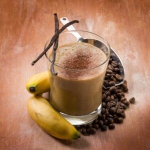 paleo kaffee bananen smoothie Vanille