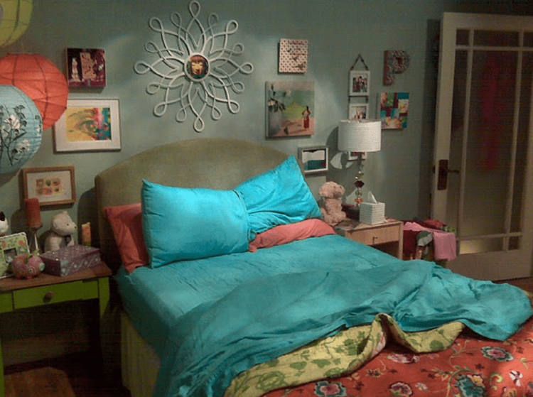 schlafzimmer inspiration the big bang theory penny zimmer bunte farben