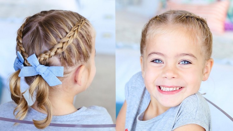 schöne flechtfrisuren kinder anleitung zöpfe