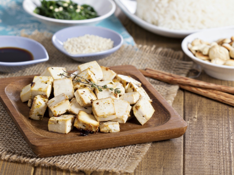 tofu sojaprodukt lebensmittel für reine haut