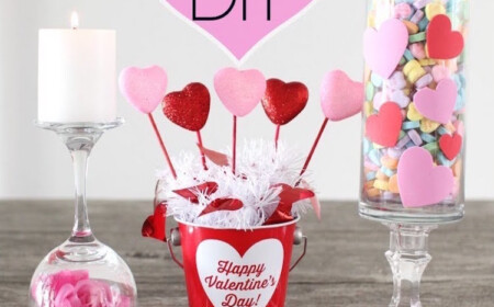 valentinstag ideen diy dekoration selber machen anleitung inspiration