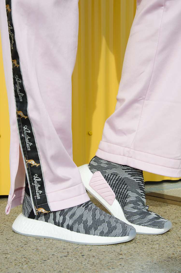 Adidas Sneaker NMD Kollektion Serie Primeknit rosa Sporthose
