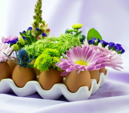 Ostern & Frühling: Osterdeko basteln schnell und einfach! - Deavita.com
