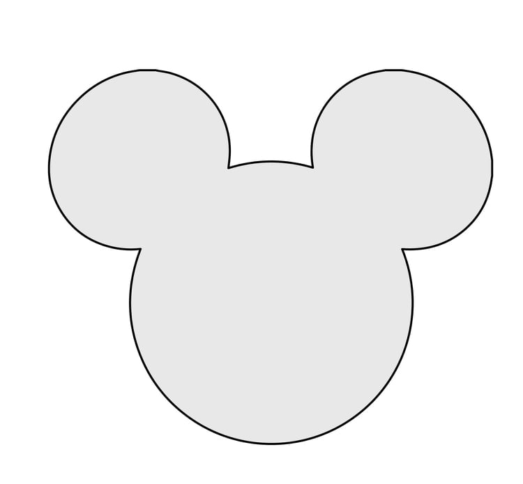 fadenbilder motive kinder vorlage mickey mouse