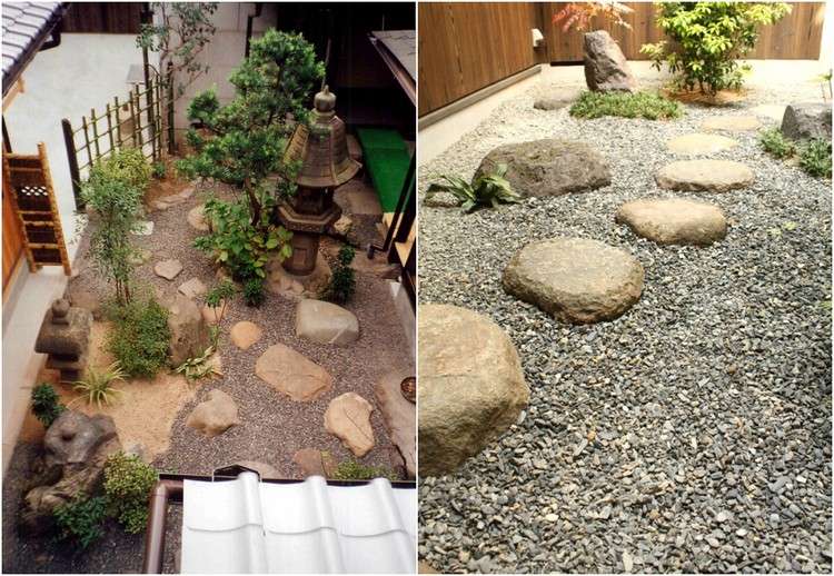 gestaltungsideen japanische gärten gartenwege anlegen