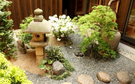 kleinen japanischen garten gestalten tipps gestaltungsidee kies sand