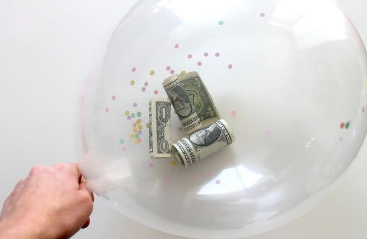 konfetti geld in luftballons füllen tipps