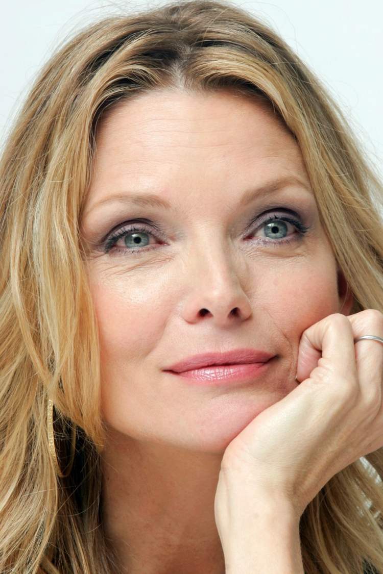 natürlich schminken ab 50 blaue Augen Michelle Pfeiffer