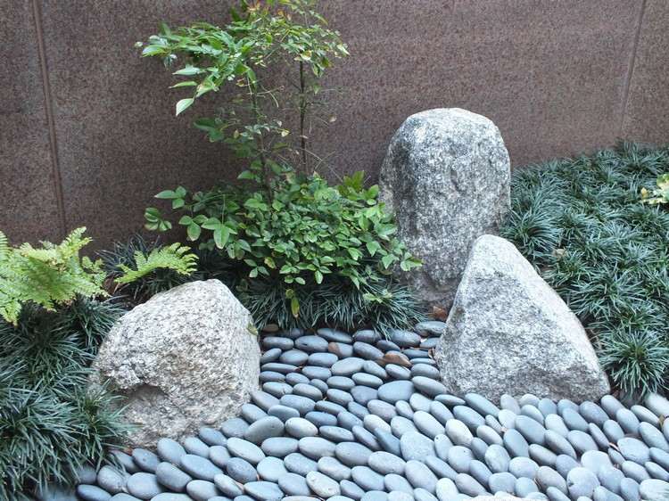 steine japanischer garten wichtiges element gestaltung