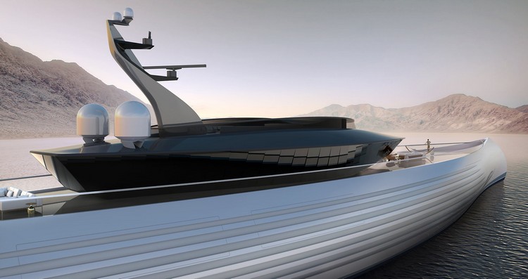 tuhura luxuyacht design projekt sonnendeck