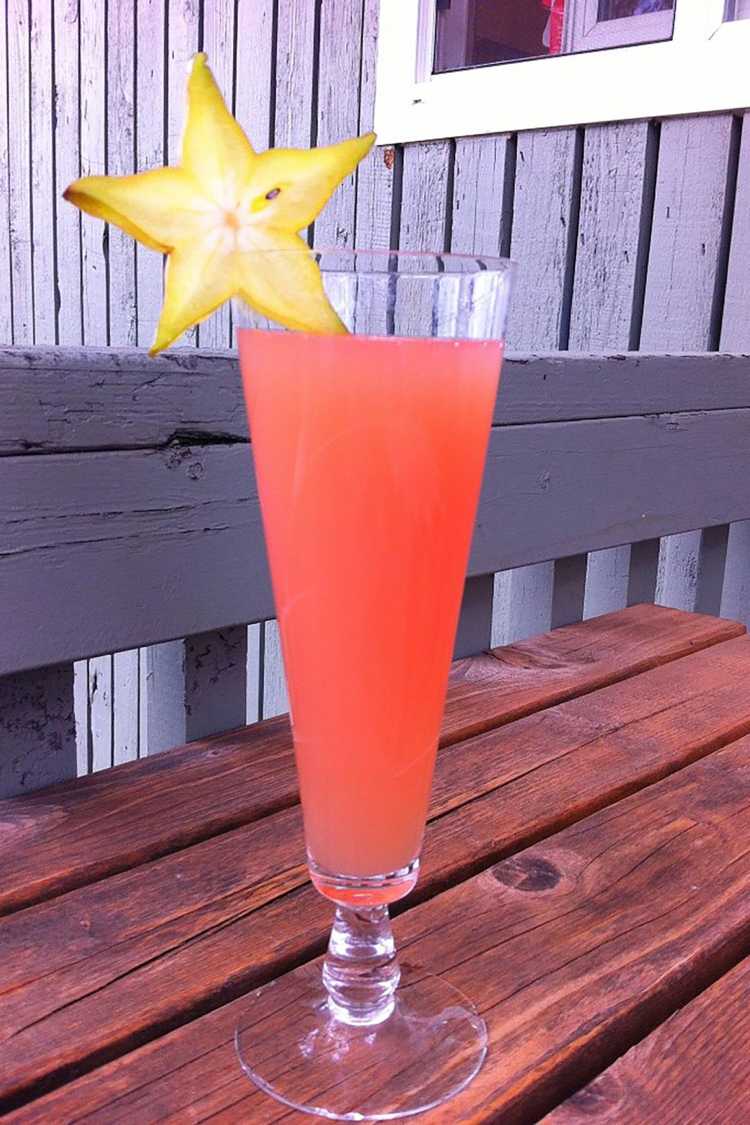 cocktail rezepte frühling festlicher mimosa punsch