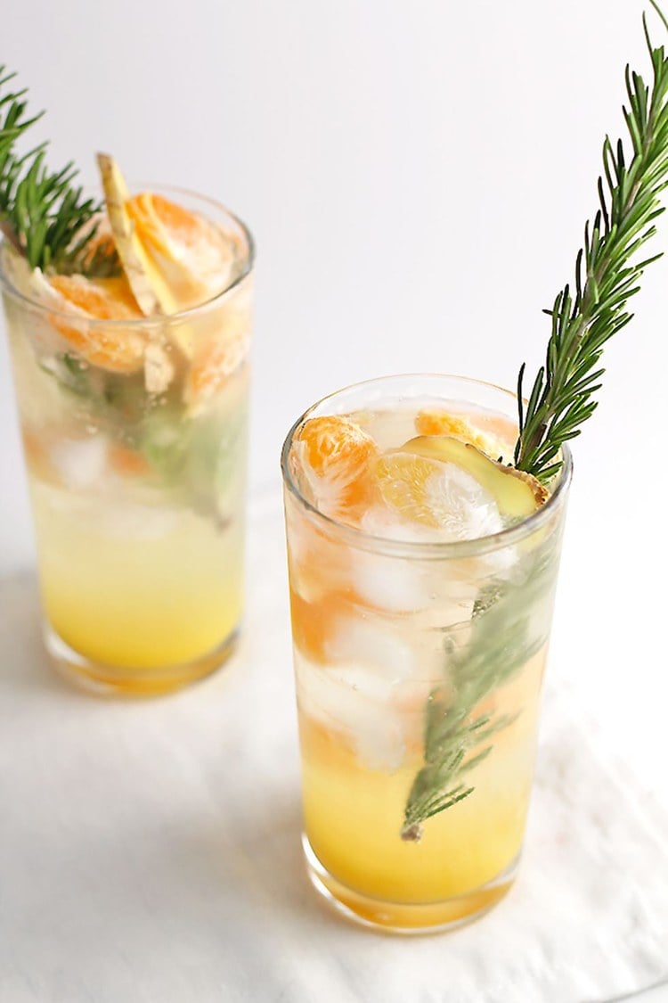 cocktail rezepte frühling virgin ingwer mimosa alkoholfrei