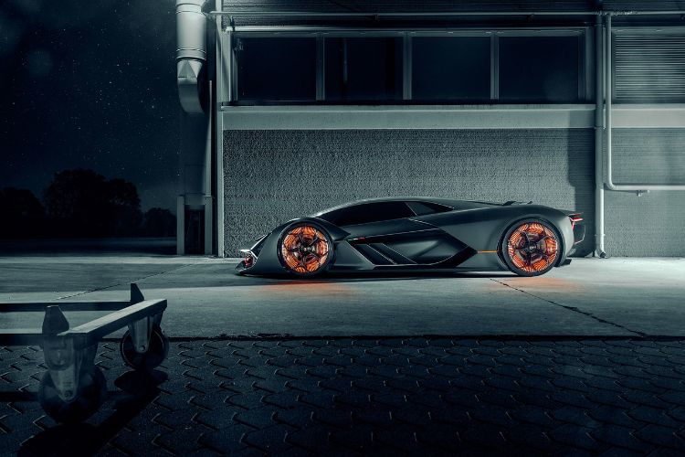  lamborghini terzo millennio elektro supersportwagen innovative materialien