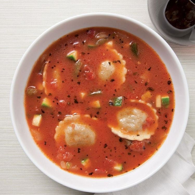 gemÃ¼se ravioli suppe tomaten 1200 kilokalorien am tag 1