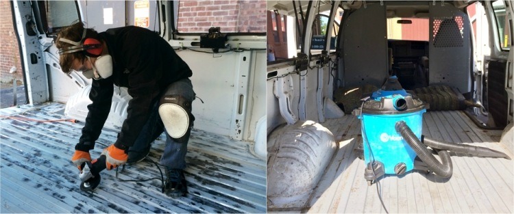 mobiles haus auf rädern transporter wohnwagen umbauen ergebnis innenraum reinigung
