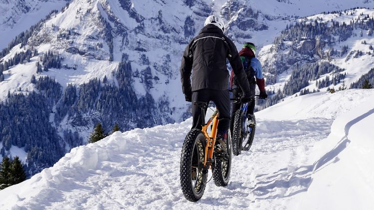 mountainbike strecken fahrradweg radwandern winter route