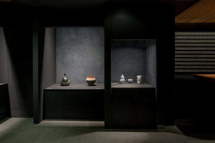 renovierung japanische keramik traditionell kondo museum japan innendesign