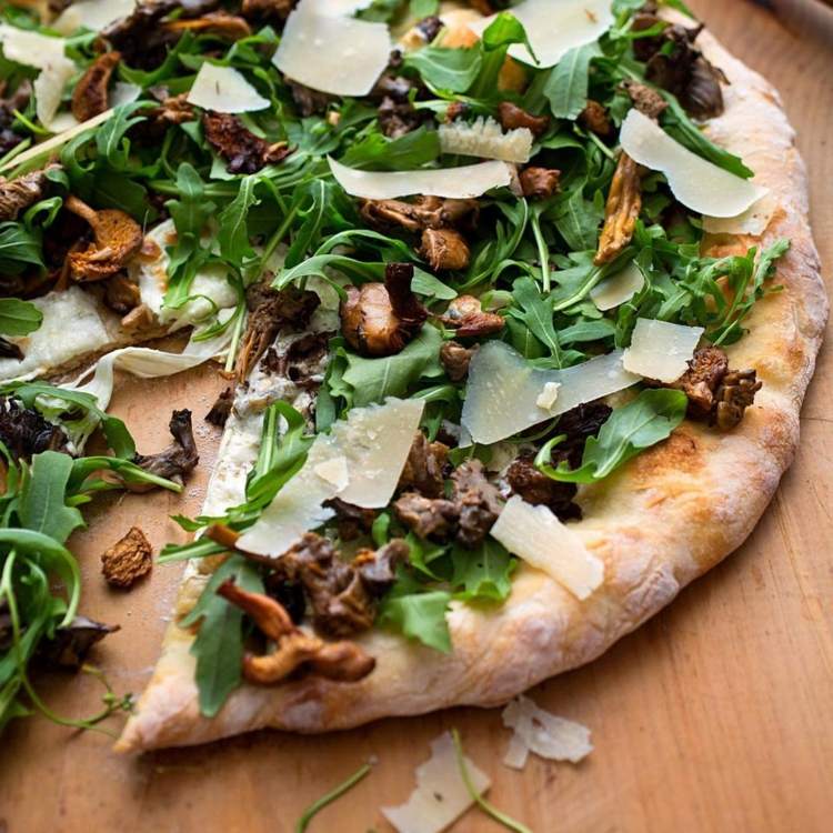 waldpilze rucola pizza 1200 kalorien diÃ¤tplan rezept 7
