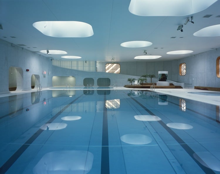 Feng Shui Schwimmbad Design Beispiel