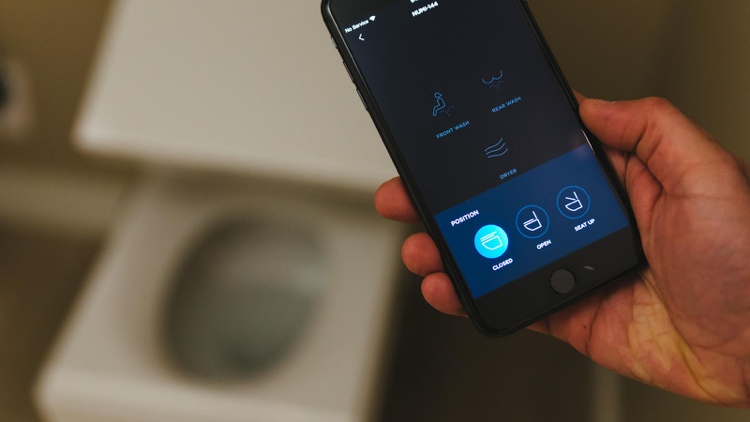 Kohler Konnect WC Deckel per App steuern
