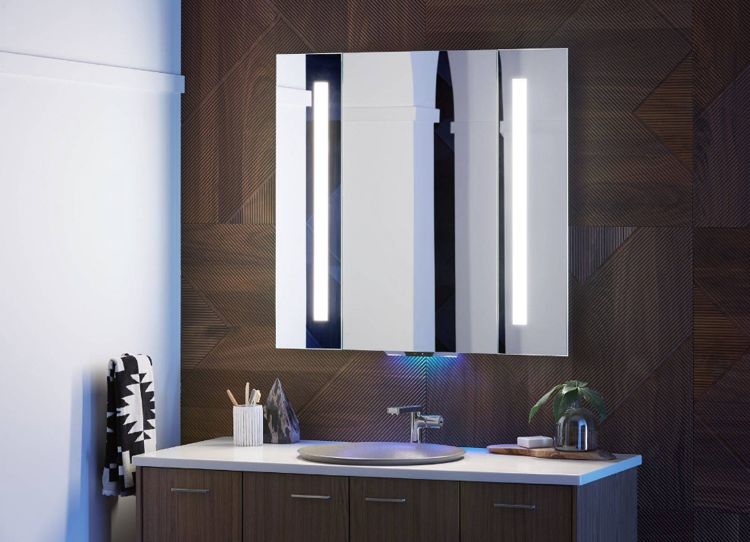 Verdera Badspiegel mit integrierter beleuchtung Sprachbefehl Alexa Kohler