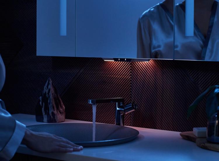 Verdera smarter Badspiegel Licht steuern