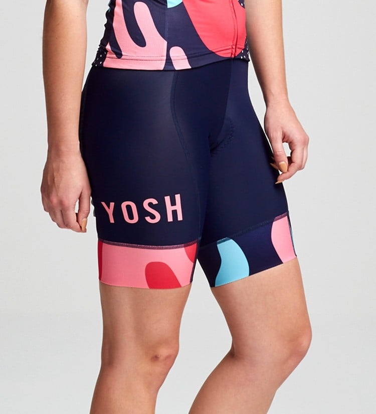 designer fahrradbekleidung damen farbtupfer yosh