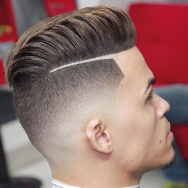 fade frisur undercut übergang comb over style trend männerfrisur