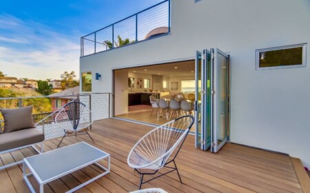 glasschiebetüren für terrasse falttüren design wohnung modern haus aussicht