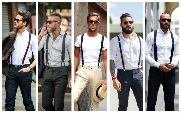 hosenträger für männer herrenmode accessoire stilbewusst modetrends breit hose tragen diverse modelle