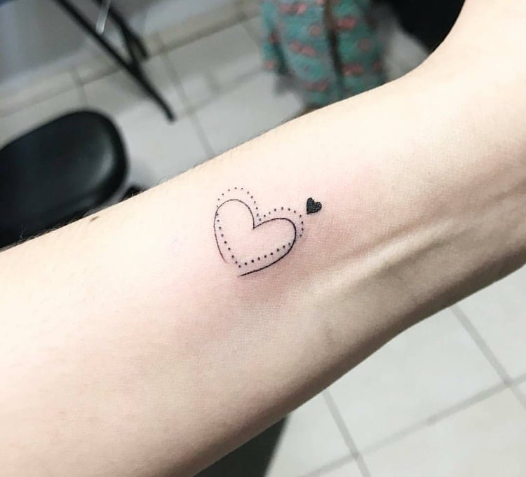 Süße Mini Tattoos 100 Motive Als Inspiration Für Ihre Erste