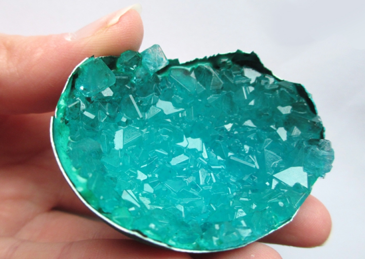 kristalle selber züchten eierschalen alaun wissenschaft für kinder