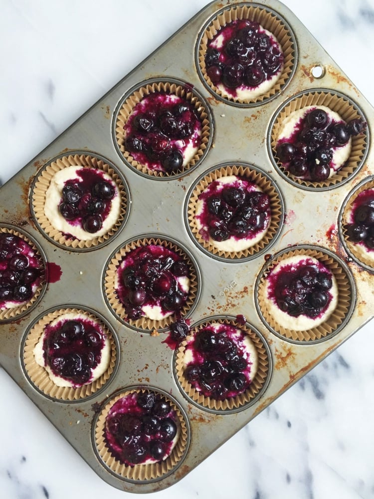 käsekuchen muffins vegan glutenfrei blaubeeren ohne backen