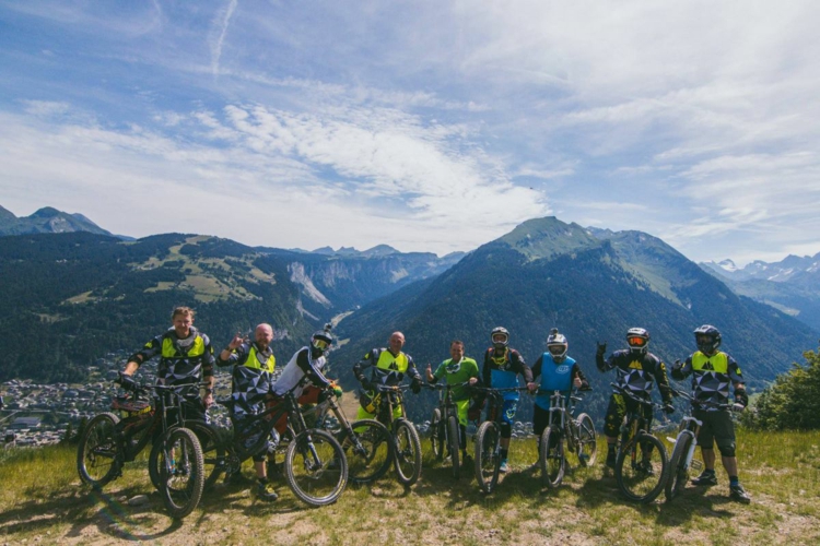 mtb park downhill crans montana fahrspaß