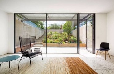 terrazzo boden belag terrazzoboden beschichtung ideen tipps gestaltung innenraum einrichten design wohnzimmer