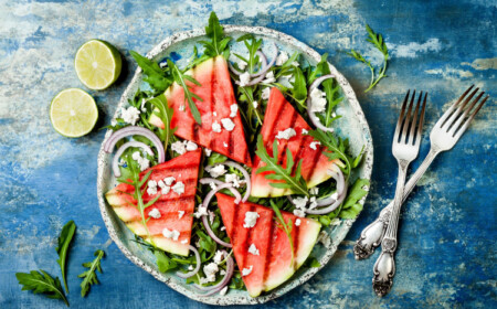 Wassermelone grillen