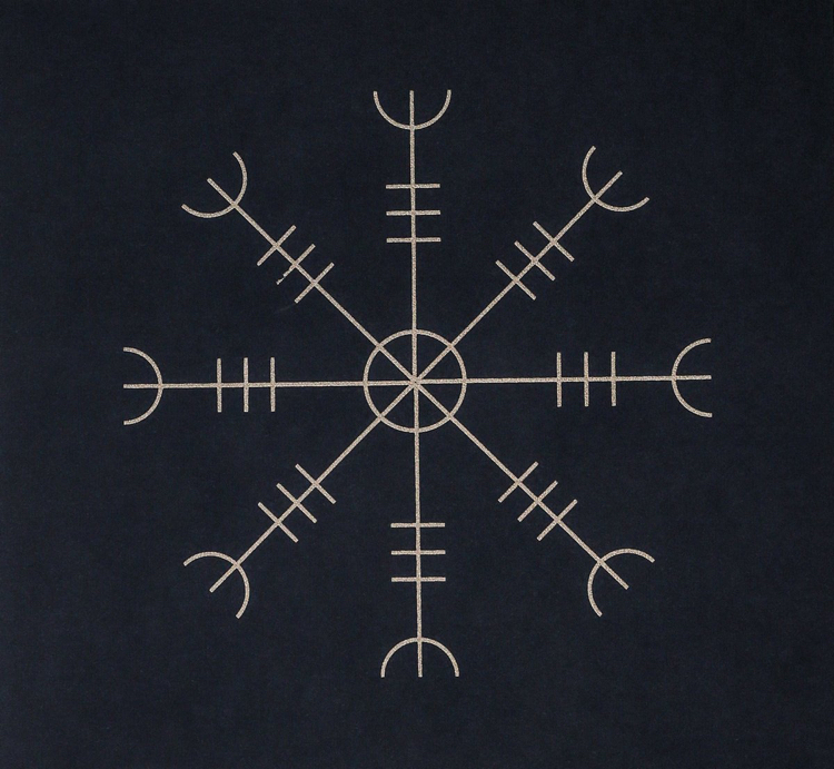 Aegishjalmur nordische symbole Schutz Stärke