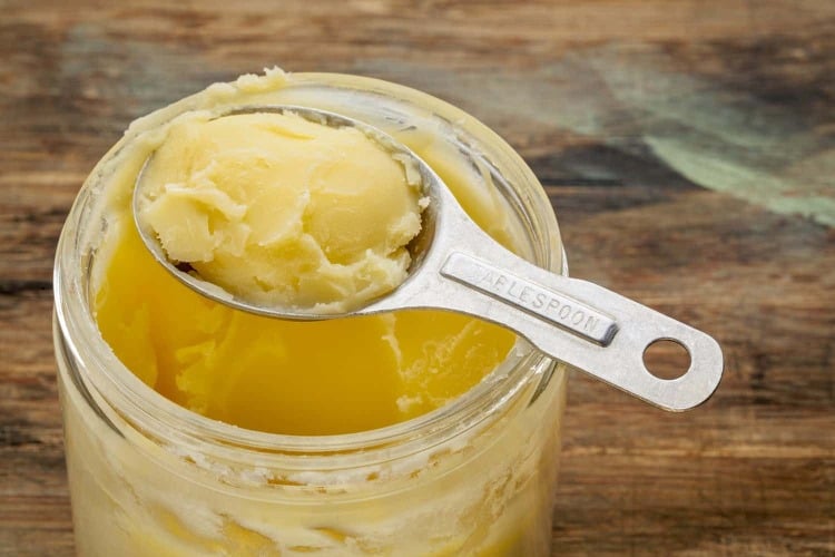 Ghee geklärte Butter vegan laktosefrei